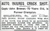 1912, Auto Injures Crack Shot Brewer.jpg